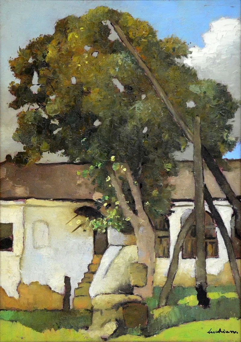 Villaggio in Romania - Romanian National Art Gallery, Bucharest, Romania